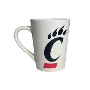 University Of Cincinnati Bearcats Ceramic Mug Handle 14 Oz White